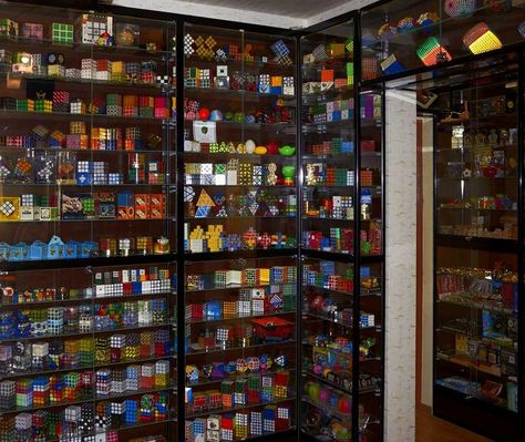 10 Cool Creative Rubik Cubes Patterns And Scrambles You'll Love (You Won't Believe It!) - [http://theendearingdesigner.com/62-unique-rubiks-cubes/] Rubik's Cube Collection, Rubiks Cube Display Shelf, Gan Rubiks Cube, Cool Rubiks Cube, Rubiks Cube Algorithms, Rubicks Cube, Rubiks Cube Solution, Twisty Puzzles, Home Recording Studio Setup