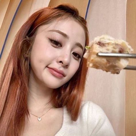 Yunjin Kim, Huh Yunjin, January 10, Orange Hair, Korean Makeup, My Only Love, Instagram Update, Kpop Idol, Red Hair