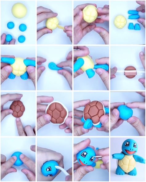 Pokemon Polymer Clay, Easy Fondant, Pokemon Arceus, Clay Pokemon, Pokemon Birthday Cake, Pokemon Diy, Pokemon Cake, Clay Crafts For Kids, Pokemon Craft