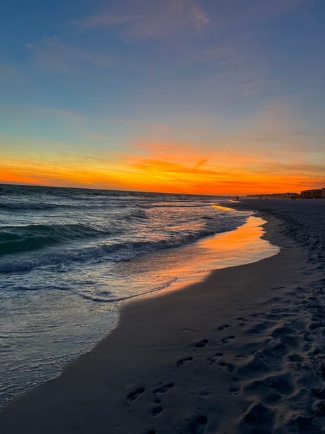 Sunset at Fort Walton Beach Fort Walton Beach Florida, Fort Walton Beach, Beach Beauty, Florida Beaches, Beach Florida, Beach Sunset, Fort, Florida, Travel