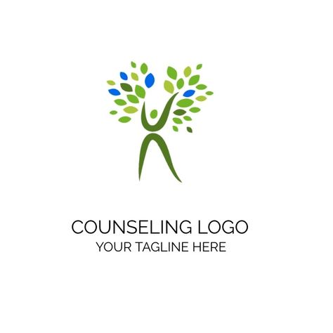 Counseling logo Template | PosterMyWall Counseling Logo, Family Counseling, Center Logo, Promotional Flyers, Counseling Activities, Online Ads, Free Downloads, Social Media Graphics, Logo Templates