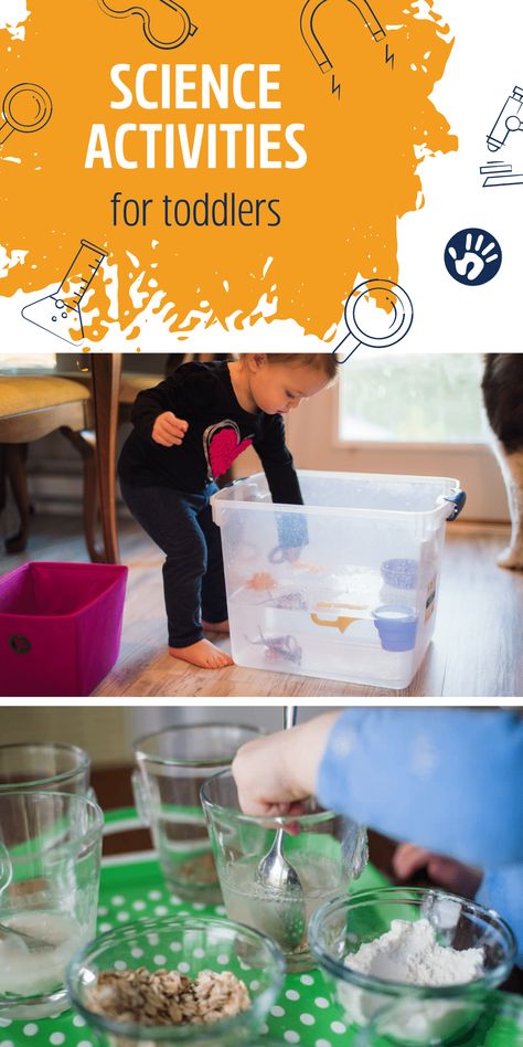 Have some fun with these awesome science activities for toddlers for a fun science theme and learn all about science. Simple Science Activities For Preschool, Science Experiments Toddlers Easy, Infant Science Activities, Science Toddler Activities, Science Activities For Infants, Science Activity For Toddlers, Toddler Science Activities, Stem Activities For Toddlers, Science Experiments For Toddlers