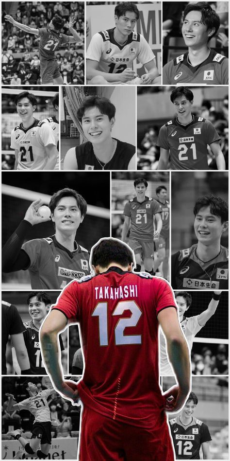 #rantakahashi #ryujinnippon Ran Takahashi Jersey, Ran Takahashi Wallpaper, Famous Volleyball Players, Volleyball Wallpapers, Volleyball Images, Basketball Jersey Outfit, Ran Takahashi, Volleyball Photography, Blue Scrapbook