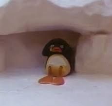 scared/crying Pingu Crying, Scared Reaction, Scared Meme, Pingu Memes, The 16 Personality Types, What Meme, Thank Me Later, Meme Stickers, Mood Humor