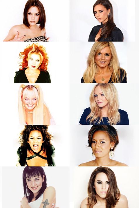 Spice Girls Spice Girls Hairstyles, Viva Forever, Emma Bunton, Baby Spice, Posh Spice, Geri Halliwell, Girls Rules, Girls World, Spice Girls