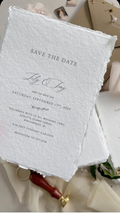 Elegant Save The Date Ideas, Save The Date Ideas, Elegant Wedding Stationery, Wedding Name Cards, Simple Elegant Wedding, Winter Wedding Decorations, Wedding Invitation Inspiration, Wedding Name, Invitation Inspiration