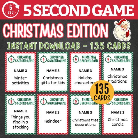 Christmas Charades Game, Games Christmas Party, Christmas Gift Exchange Games, Taboo Game, Christmas Charades, Treasure Hunt Games, Finish The Lyrics, Charades Game, Games Christmas