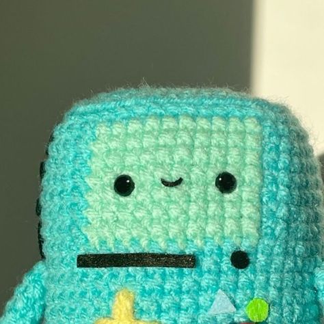 Bmo Crochet Pattern Free, Bmo Crochet, Adventure Time Crochet, Crochet Stuff, So In Love, Another One, Crochet Ideas, Adventure Time, Granny Square