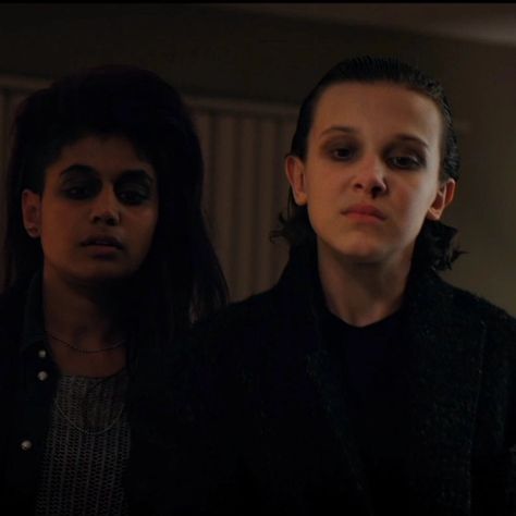 El Emo Eleven Stranger Things, Emo Eleven, Jane Hopper, Eleven Hopper, Emo Icons, Lady Noir, Stranger Things 2, Eleven Stranger Things, Stranger Things Aesthetic