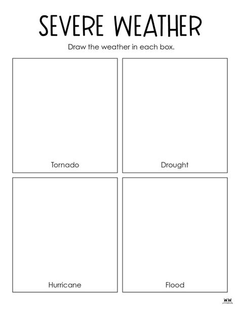 Choose from 50 unique weather worksheets and printables to both learn the weather and display it in your classroom. 100% FREE! Print from home! Weather Worksheets, Free Print, Severe Weather, From Home, Science, Education, Quick Saves