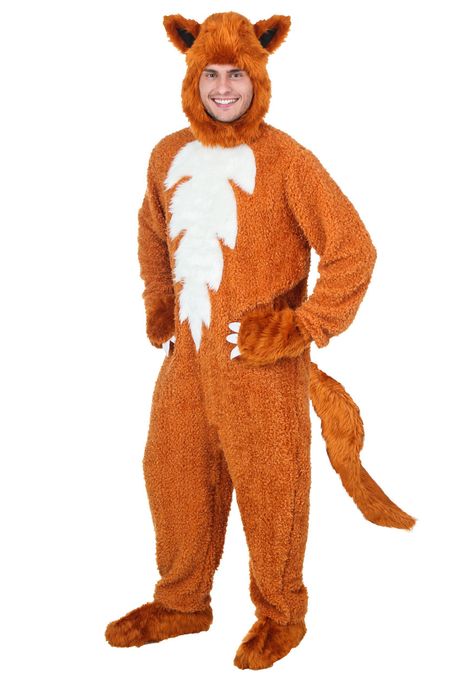 Adult Fox Costume XLarge * Discover more by seeing the photo link. (This is an affiliate link). #halloweencostumesforwomen Fox Fancy Dress, Fox Clothes, Forrest Gump Costume, Fox Anime, Karate Kid Costume, Troll Costume, Addams Family Costumes, Fox Costume, Batman Costumes