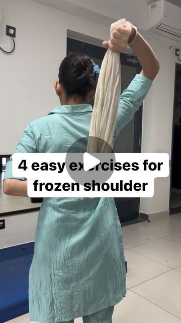 Dr. komal Sharma | MPT Neurology on Instagram: "Easy exercises for frozen shoulder…

#physiotherapy #physicaltherapy #physio #physiotherapist #ergonomics #prehab #rehabilitation #physicaltherapist" Physiotherapy Exercises, Shoulder Rehab, Shoulder Exercises, Frozen Shoulder, Easy Exercises, Physical Therapist, Neurology, Physical Therapy, Easy Workouts