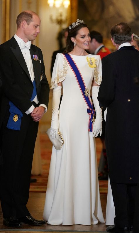 Princess Diana Tiara, Strathmore Rose Tiara, Princesa Anne, Düşes Kate, State Banquet, Herzogin Von Cambridge, William E Kate, Regina Maxima, Prins William