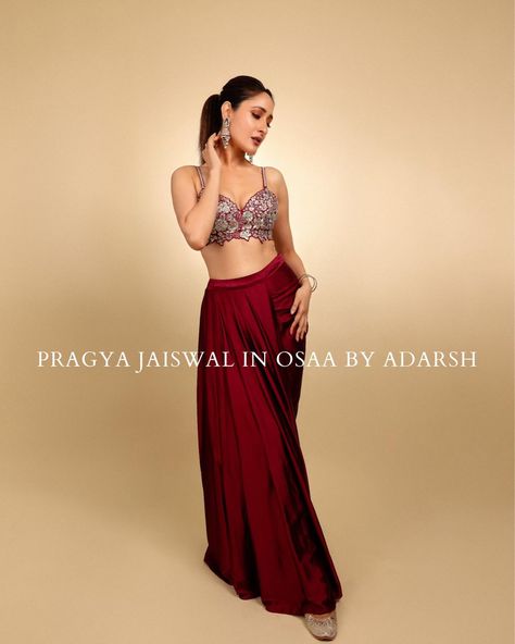 Elegance personified: @jaiswalpragya stuns in Osaa by Adarsh ensemble. Discover timeless sophistication at its finest. Explore and Shop the collection online and in stores #LinkInBio Styled by @anshikaav #OsaabyAdarsh The Collection, On Instagram, Quick Saves, Instagram