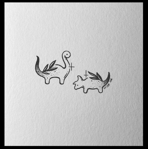 Crisp Ink, Tiny Tattoos With Meaning, Nature Tattoo Ideas, Beautiful Tattoo Designs, Lizard Tattoo, Matching Friend Tattoos, Cool Nature, Dinosaur Tattoos, Nature Tattoo