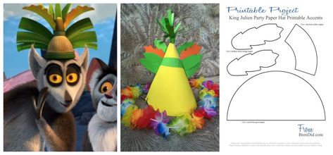 king julian crown template Diy King Julien Crown, King Julian Birthday Party, Work Wellness, King Julian, King Julien, Crown Template, Diy Crown, Crown Print, Pretty Cups