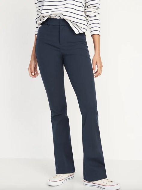 Work Pants Women, In The Navy, Pixie Pants, Love Now, The Navy, Old Navy Women, Hold You, Business Casual Outfits, Navy Pants