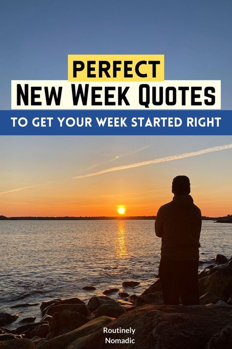 Is it the beginning of a new week and you are looking for inspiration for a new start? These new week Quotes and Captions will give you the motivation and positivity you need. Find your favorite happy new week captions for Instagram when you want to welcome the new week. Quotes For Monday, New Week Quotes, Week Quotes, A New Start, Happy New Week, Good Week, Captions For Instagram, New Start, New Week