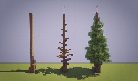 Welcome to my page! To start things off I have a little helpful diagram on how I do pine trees! #minecraft #minecraftbuilds #minecraftpc… Minecraft Tree, Minecraft Building Guide, Capas Minecraft, Minecraft Decoration, Rumah Minecraft Sederhana, Minecraft Structures, Cool Minecraft Creations, Rumah Minecraft, Minecraft Room