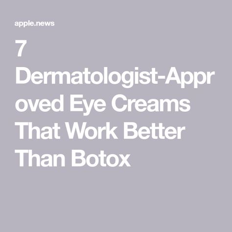 Better Than Botox Diy, Botox Cream, Firming Eye Cream, Under Eye Puffiness, Diy Eyelash Extensions, Best Eye Cream, Skin Care Wrinkles, Eye Creams, Dark Circles Under Eyes