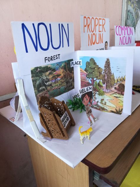 Common Nouns Activities, Noun Activities, Common Noun, Diy Pop Up Book, Types Of Nouns, Nouns Activities, Common And Proper Nouns, Holiday Homework, Exhibition Ideas