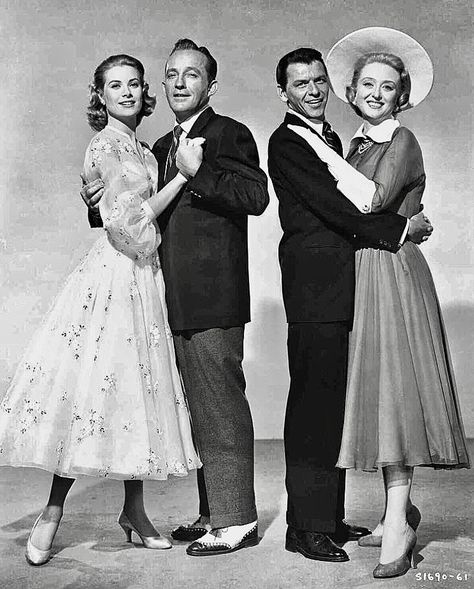 Grace Kelly, Bing Crosby, Frank Sinatra & Celeste Holm - High Society (1956) High Society 1956, Klasik Hollywood, Camille Gottlieb, Joey Bishop, Hollywood Vintage, Sound Track, Yankees Hat, Classic Cinema, Princess Grace Kelly