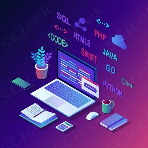 Download this Premium Vector about Software development, programming language, coding, and discover more than 15 Million Professional Graphic Resources on Freepik Software Development Programming, Business Pictures, Frontend Developer, Computer Coding, Enroll Now, Language Courses, Software Engineer, Mobile Application, Data Science