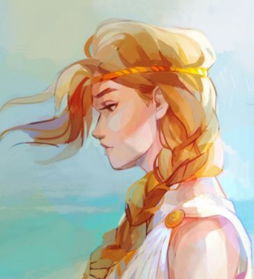 Fanart of Calypso from Percy Jackson [NOT MY ART] Percy Jackson, The Story, Art