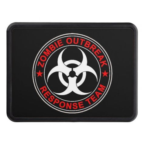 Walking #Zombie Response #Team Hitch Cover #twd #walkingdead #daryldixon Zombie Response Team, Bio Hazard, Walking Dead Zombies, Talking To The Dead, Dead Zombie, Apocalypse Survival, Hitch Cover, Rick Grimes, Off Grid Living