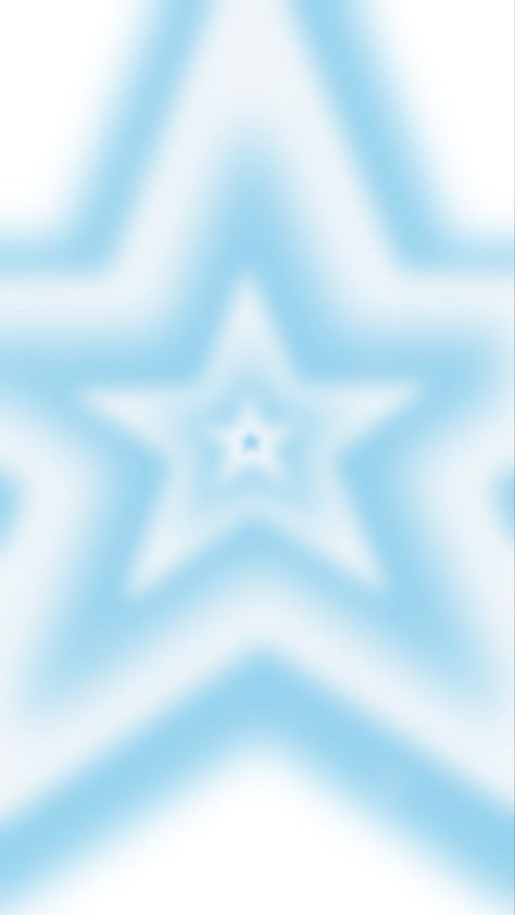 Blurred star gradient pattern start with a white background going blue star white star blue star white star blue star white star and the center star ending on blue Star Gradient, Gradient Background, Blue And White, Stars, Music, Blue, White