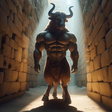 🏛️🐂 Explore the legend of the Minotaur of Crete – its labyrinth, origin story, and the hero Theseus! 🌟 Uncover the mythological tale of bravery and adventure from ancient Greece. Read more: https://sirioti.com/blogs/greek-symbols-meaning/the-minotaur-of-crete-the-labyrinth-origin-story-and-hero-theseus #Minotaur #GreekMythology #Theseus #Labyrinth #AncientLegends Theseus Greek Mythology, Bull Monster, Terrifying Creatures, Greek Monsters, Greek Symbol, The Minotaur, Tree Of Life Jewelry, Greek Gods And Goddesses, Greek History