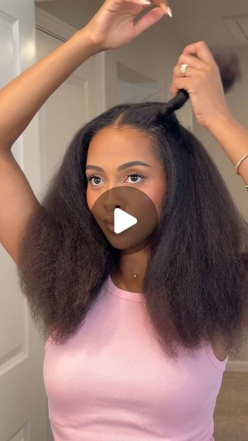 Kristina Manners on Instagram: "The fluffiest and softest cloud/pillow in the making!! 🌸☁️ here I’m stretching my hair for a flexi rod set, but can we take a look at the results?! My hair feels so SOFT and healthy 💗 it has definitely been flourishing since my last cut!" Blowdried Natural Hairstyles, Flexi Rod Blown Out Hair, Satin Flexi Rods, Flexrodding Hair, Flexi Rod Set On Blow Dried Hair, Flexi Rod On Blown Out Hair, Styles On Blown Out Natural Hair, Natural Hairstyles For Black Women Protective Blow Dried, Stretching Natural Hair Without Heat