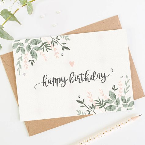 Are you interested in our birthday card? With our birthday card you need look no further. Kartu Ulang Tahun Diy, Hadiah Diy, Watercolor Birthday Cards, Birthday Card Drawing, Our Birthday, Watercolor Birthday, Bday Cards, 카드 디자인, Birthday Cards For Friends