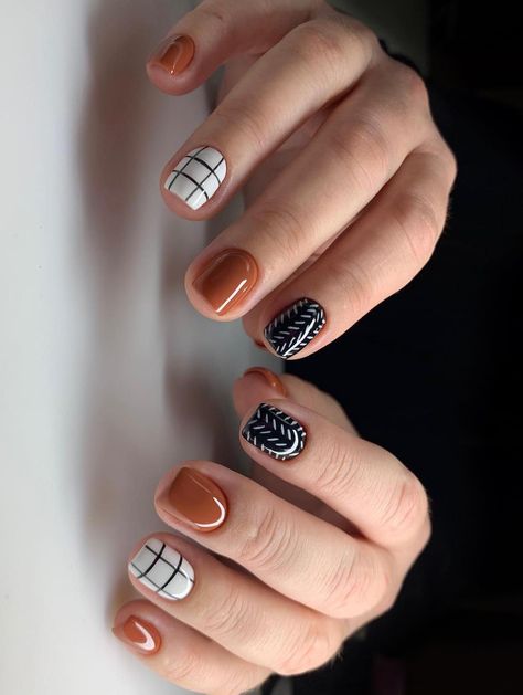 25+ Stunning Burnt Orange Nails with a Cozy Vibe for 2023 Autumn Nails 2023, Burnt Orange Nails, Nails 2023 Trends, Orange Nail Designs, Fab Nails, Orange Nail, September Nails, Short Gel Nails, Fall Gel Nails