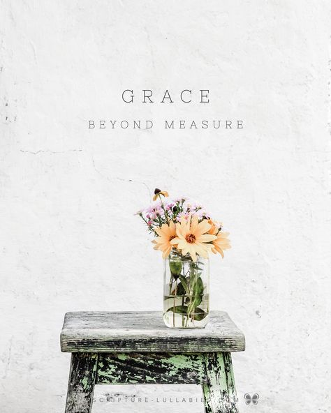 So much found between the pages of Scripture is without measure — an unearthly rule beyond our grasp. A Savior’s unbound love that bound Him to a cross. Patience without wane. Grace, also, far beyond our own measure. There is no place we can wander that His grace will not go. There is no hurt, no shame, no guilt that His grace will turn away from. His grace runs deeper than our insecurities. Read “Grace Beyond Measure" in our journal. The Measure Of Love Is To Love Without Measure, By His Grace Quotes, Glory Quotes, Grace Quote, Saved By His Grace, Grace Aesthetic, Sacrifice Love, He Is Lord, Grace Quotes