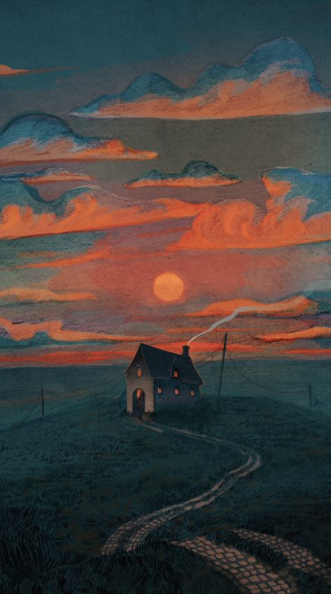 Francisco Fonseca on X: "Goodnight https://t.co/nhjJemviyf" / X Francisco Fonseca Illustration, Francisco Fonseca, Graphic Novel Illustration, Art Markers Drawing, Oliver Jeffers, Fantasy Village, Cottage Art, Landscape Artwork, Naive Art