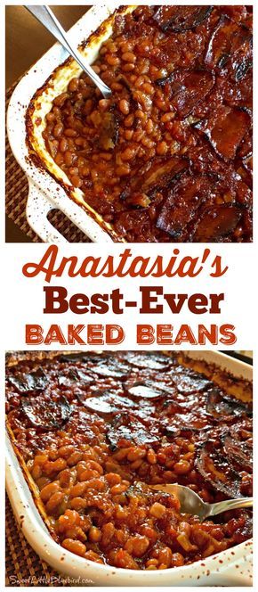 Diy Baked Beans From Scratch, Baked Beans Recipe From Scratch, Homemade Baked Beans From Scratch, Maple Baked Beans, Cookout Dishes, Canned Baked Beans, Best Baked Beans, Baked Beans With Bacon, Bacon Dishes