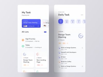 Personal Account Manager App Ui by Luova Studio | Dribbble | Dribbble Task Manager App, Application Ui Design, To Do App, Ui Design Mobile, Ui Ux 디자인, Apps Design, Web Design Mobile, Task Manager, Ux Mobile