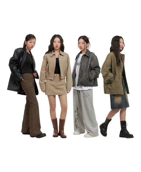 Obsessed with these fall jackets on repeat!🔁🫶🏻 Tap to shop for your everyday jacket! . . #lewkin #lewkinoutfits #fashion #kpopidol #kpopfashion #kdramaoutfit #kfashion #styleinspo #acubi #pinterestgirl #backtoschool #fall #falljacket #brown #outfitinspo # Everyday Jacket, Pinterest Girls, Fall Jackets, On Repeat, Kpop Fashion, Fall Outfits, Tap, Outfit Ideas, Fashion Inspo