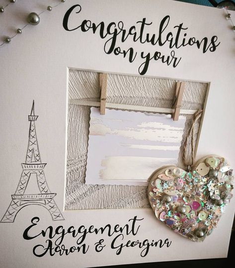 Engagement Gift, Wedding Gift, 3D Frame, Box Frame, Unique Gift, Personalised Frame Photo Frame Gift Ideas, Engagement Photo Frame, Frame Gift Ideas, 3d Frames, Photo Frame Gift, Frame Gift, Personalised Frames, Wedding Frames, Framed Gifts