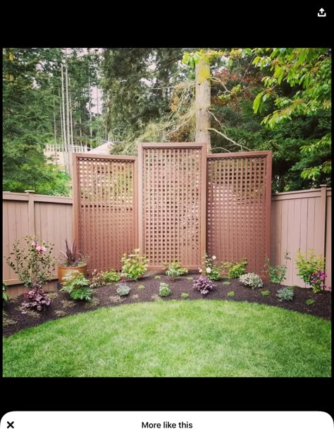 Ideas Terraza, Privacy Landscaping, Fence Garden, Backyard Privacy, Privacy Screen Outdoor, Back Yard Ideas, Fence Landscaping, Privacy Screens, Backyard Fences