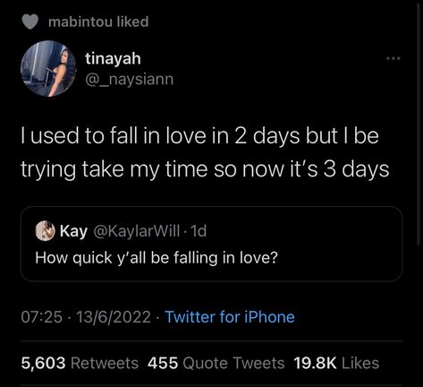 Falling In Love Brb Tweet, I Want Some Flowers Tweets, I’m Off You Tweets, Don’t Fw Nobody Tweets, I Don’t Want A Relationship Tweets, Love Tweets, Hopeless Romantic, Tweet Quotes, Falling In Love