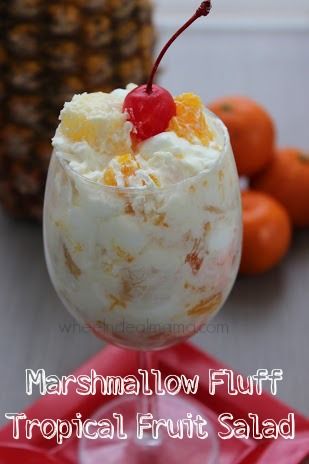 Fruit Fluff, Fluff Salads, Pineapple Tidbits, Marshmallow Fluff Recipes, Orange Fluff, Jello Salads, Fluff Salad, Tropical Fruit Salad, Fluff Recipe