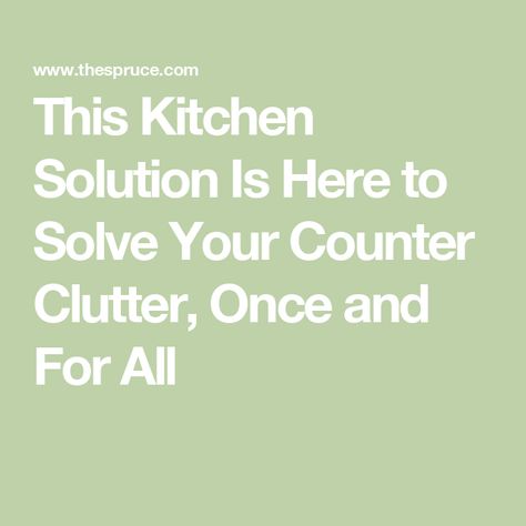 This Kitchen Solution Is Here to Solve Your Counter Clutter, Once and For All Panel Door Design, Counter Clutter, Emily Henderson Design, Hide Cords, Appliance Garage, Toasters, Kitchen Solutions, Coffee Makers, Kitchen Plans