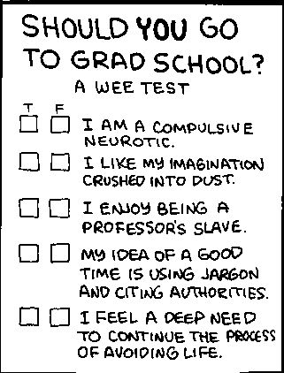 A disclaimer: Only one of these truly applies to me and my current grad school experience. :) Grad School Humor, Graduate School Humor, Grad School Problems, Dissertation Motivation, Phd Humor, Social Work Humor, Graduation Speech, Phd Life, Master's Degree