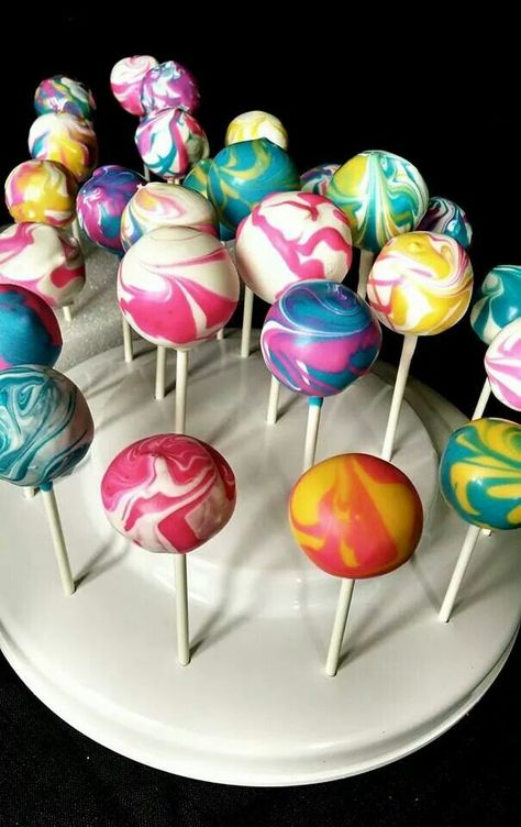 Tye Dye Cake Pops, Tie Dye Themed Birthday Party, Two Groovy Cake Pops, Tie Dye Food Ideas, Tie Dye Birthday Party Ideas Decorations, Tie Dye Baby Shower Ideas, Tie Dye Theme Party, Tie Dye Cake Pops, Groovy Cake Pops