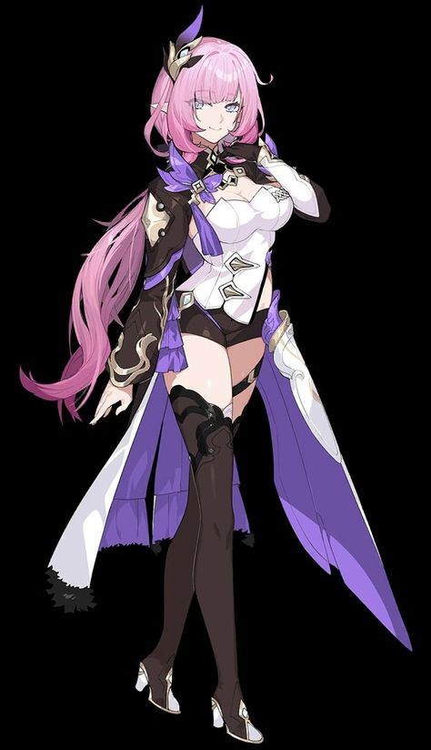 Elysia Honkai Reference, Elysia Concept Art, Honkai Impact 3rd All Characters, Honkai Impact 3rd Outfit, Honkai Impact 3rd Concept Art, Honkai Impact Character Design, Elysia Outfit, Honkai Impact Characters, Hi3 Elysia