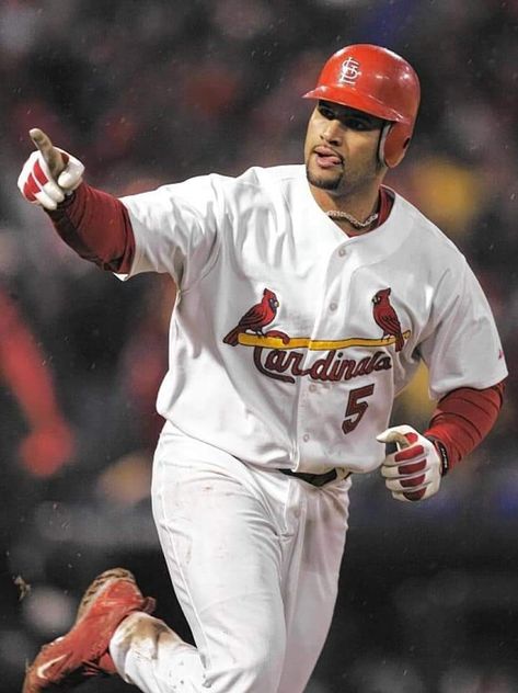 Albert Pujols, Busch Stadium, St Louis Cardinals Baseball, Stl Cardinals, Mike Trout, Cardinals Baseball, Mlb Players, Pro Sports, Cleveland Indians