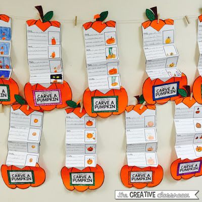 Pumpkin Writing, Fall Writing Activities, Kindergarten Halloween, Carve A Pumpkin, Pumpkin Unit, October School, Second Grade Writing, Creative Writing Activities, October Ideas