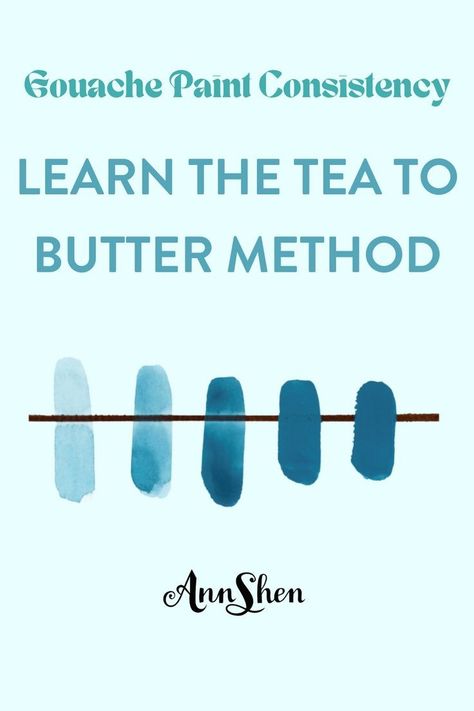 One of the trickiest things for gouache beginners is learning how to get the gouache to the right consistency. In this gouache tutorial blog post you'll learn the tea to butter method to find the perfect gouache paint consistency. If you're looking to learn gouache art for beginners, this is an essential gouache tip to master! Gouache Art For Beginners, Gouache Painting Techniques, How To Start Painting, Gauche Painting, Gouache Flowers, Gouache Tutorial, Art For Beginners, Gouache Paint, Illustration Techniques